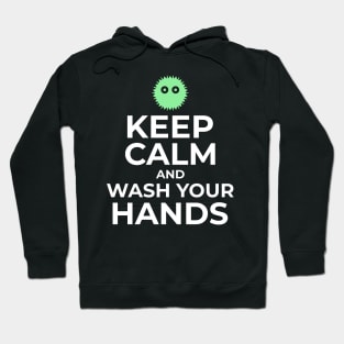 Keep Calm And watch your hand Hoodie